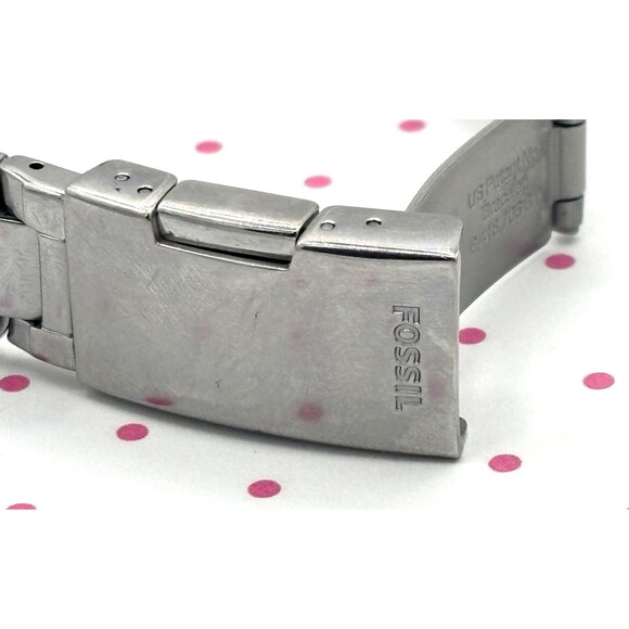 Fossil Women's Colleague Quartz Stainless Steel Three-Hand Watch AM4141 Working - Picture 7 of 16